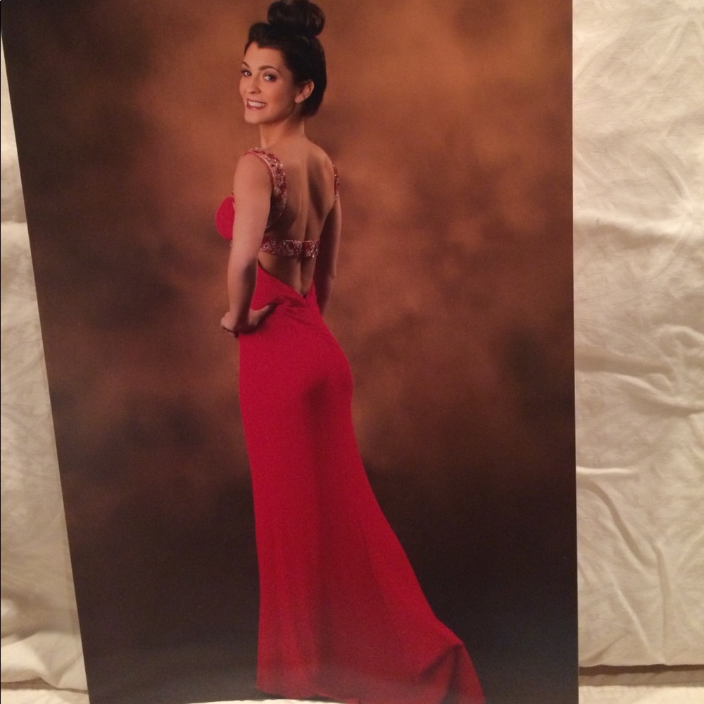 Red Gown